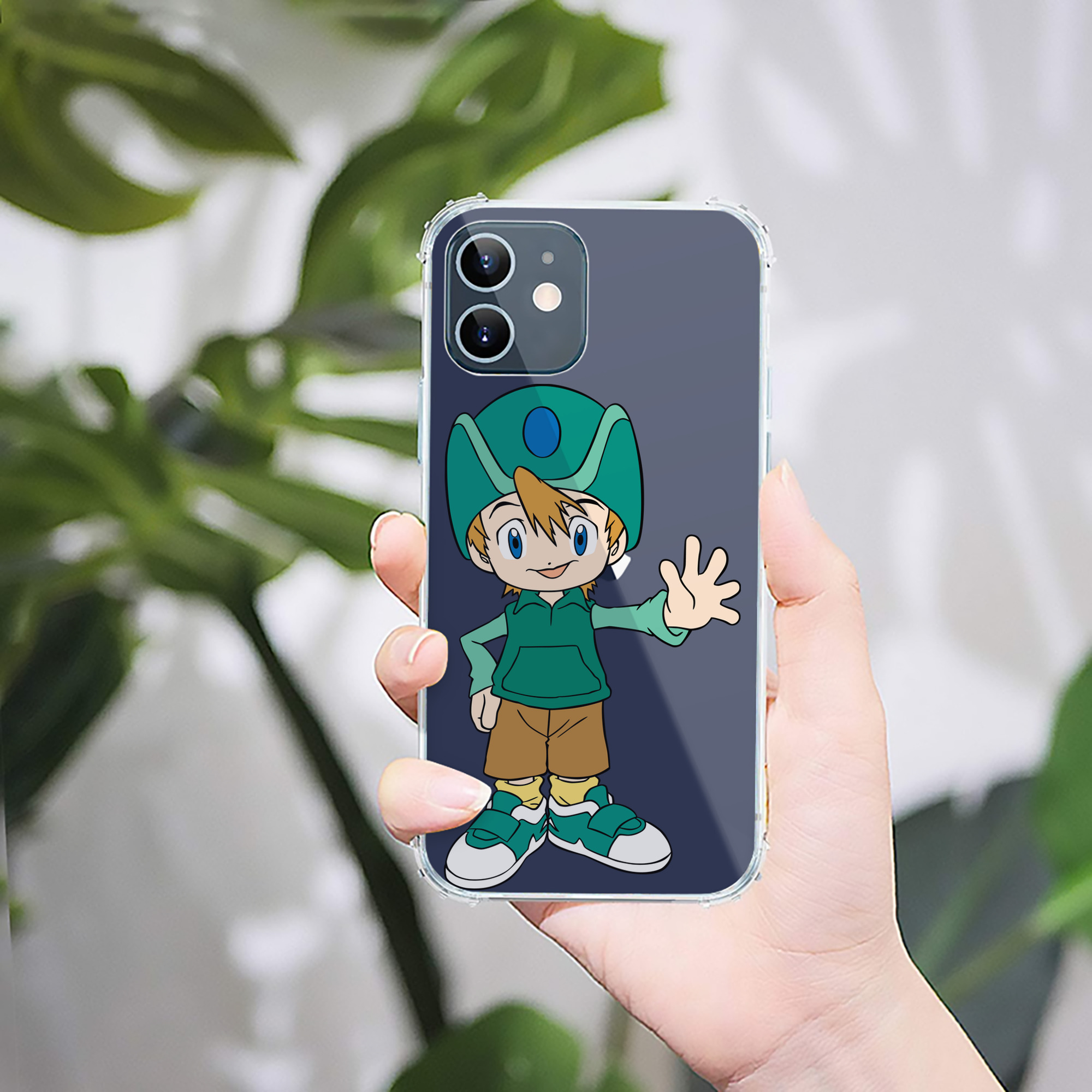 （画像用） Digimon デジタルモンスター/デジモン 【iPhone 12シリーズ対応】透明スマホケース（クリアソフトケース）